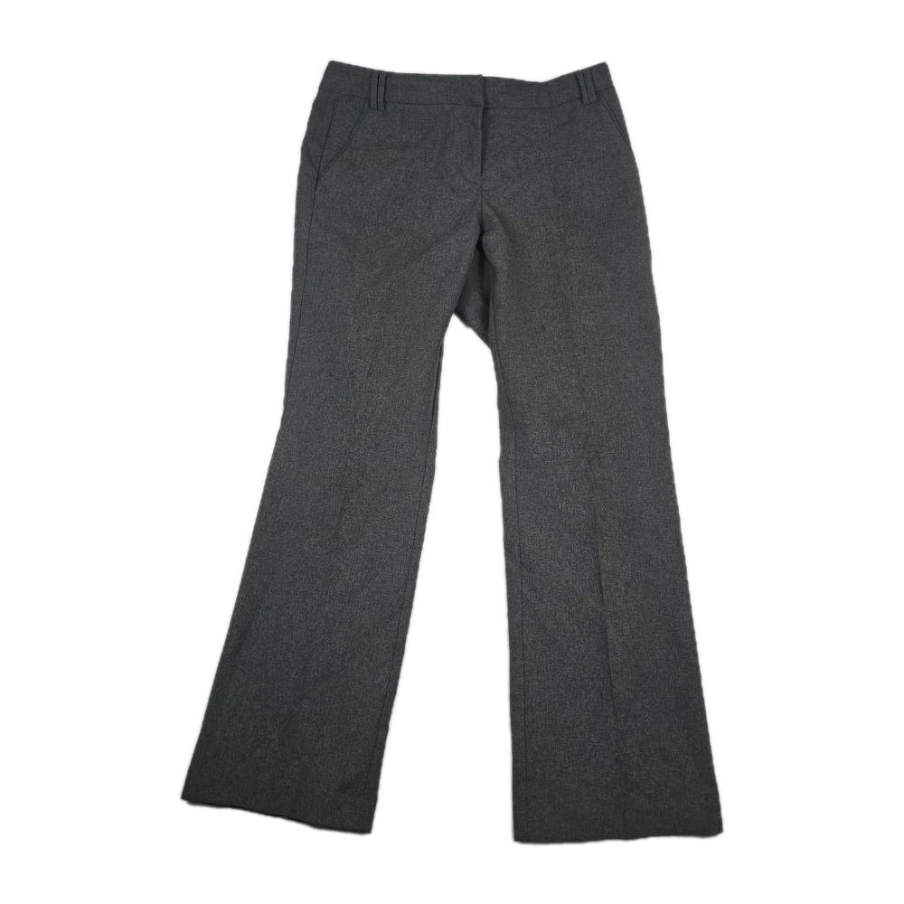 New York & Company Womens Size 10 Average Gray Dress Pants Work Office Career